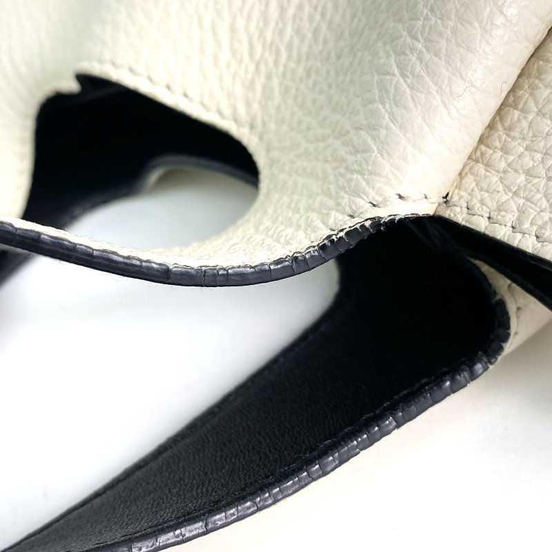 △ Prada 普拉達 White Calfskin Hand Bag 1BA349 白色小牛皮手袋 - 257028546-13