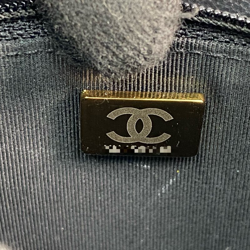 △ Chanel 香奈兒 Black Lambskin Gold And Silver Tone Metal Wallet On Chain AP2548 黑色小羊皮金色和銀色金屬鎖鏈銀包 - 257028506-19