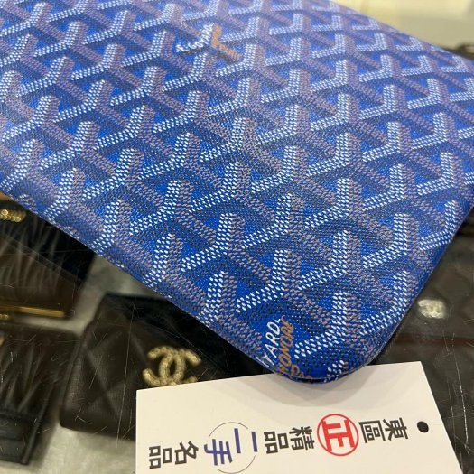 東區正精品㊣GOYARD Poitiers Tote bag 藍色手提袋公文袋 RZ6203-8