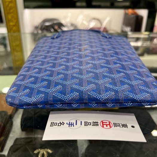 東區正精品㊣GOYARD Poitiers Tote bag 藍色手提袋公文袋 RZ6203-9