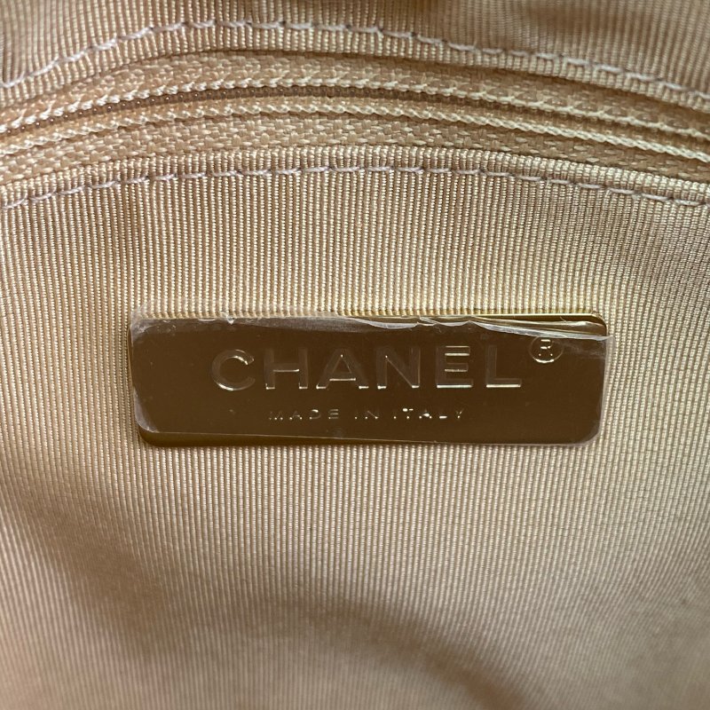 △ Chanel 香奈兒 White Calfskin Gold Tone Metal Chain 2 Way Bag No.27 AS0591 白色小牛皮金色金屬鎖鏈兩用袋No.27 - 257028786-16