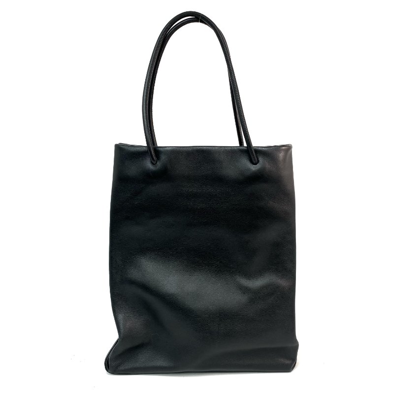 △ Chanel 香奈兒 Black Calfskin Silver Tone Metal Essential 31 Rue Cambon Tote Bag No.12 黑色小牛皮銀色金屬托特袋No.12 - 257028774-1