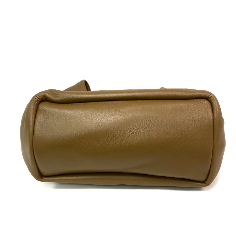 △ Loewe 羅意威 Brown Nappa Leather Squeeze Shoulder Bag 啡色納帕皮革肩背袋 - 257028903-5