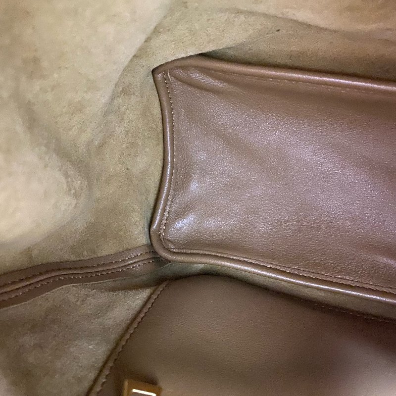 △ Loewe 羅意威 Brown Nappa Leather Squeeze Shoulder Bag 啡色納帕皮革肩背袋 - 257028903-14