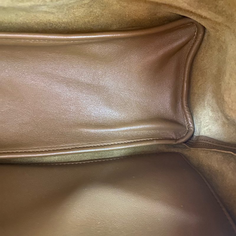 △ Loewe 羅意威 Brown Nappa Leather Squeeze Shoulder Bag 啡色納帕皮革肩背袋 - 257028903-15
