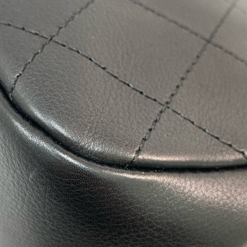 △ Chanel 香奈兒 Black Calfskin Gold Tone Metal Chain Shoulder Bag No.28 AS0887 黑色小牛皮金色金屬鎖鏈肩背袋No.28 - 257027085-8