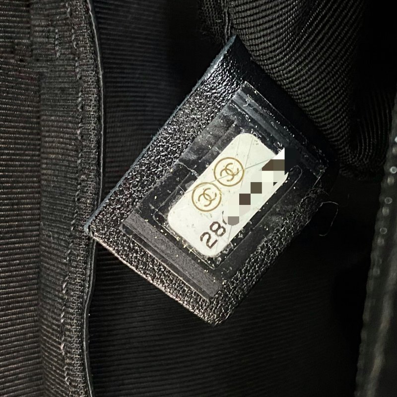 △ Chanel 香奈兒 Black Calfskin Gold Tone Metal Chain Shoulder Bag No.28 AS0887 黑色小牛皮金色金屬鎖鏈肩背袋No.28 - 257027085-20