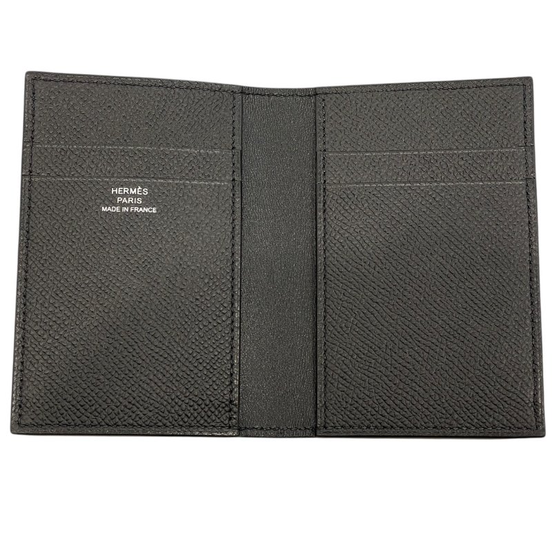 HERMES 愛馬仕 MC² EUCILDE 卡夾 EEPSOM 普皮 黑色-10