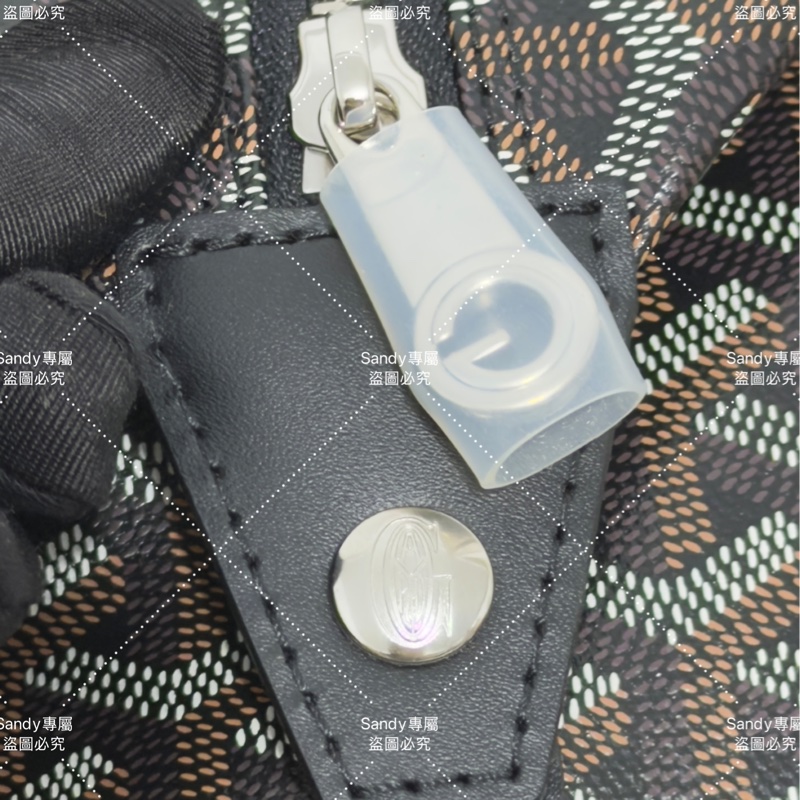 Goyard 洗漱包 飯盒包 黑色 全新全配  可搭長、短肩帶自行改造包包-57