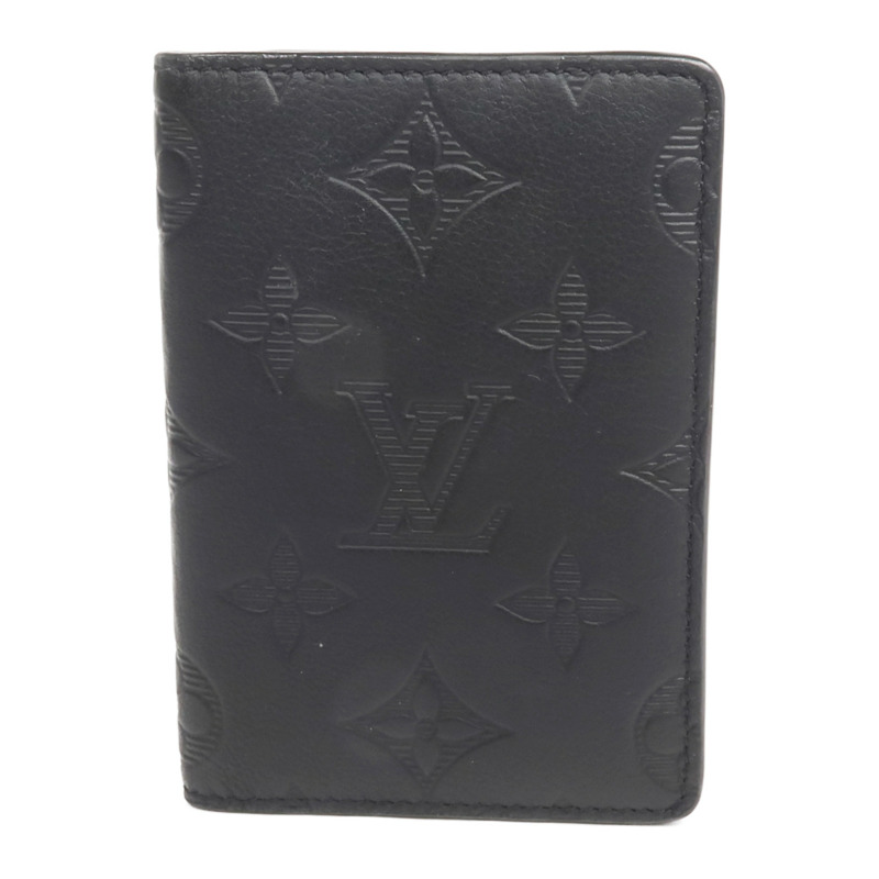 LOUIS VUITTON Monogram Shadow Pocket Organizer卡片套-0