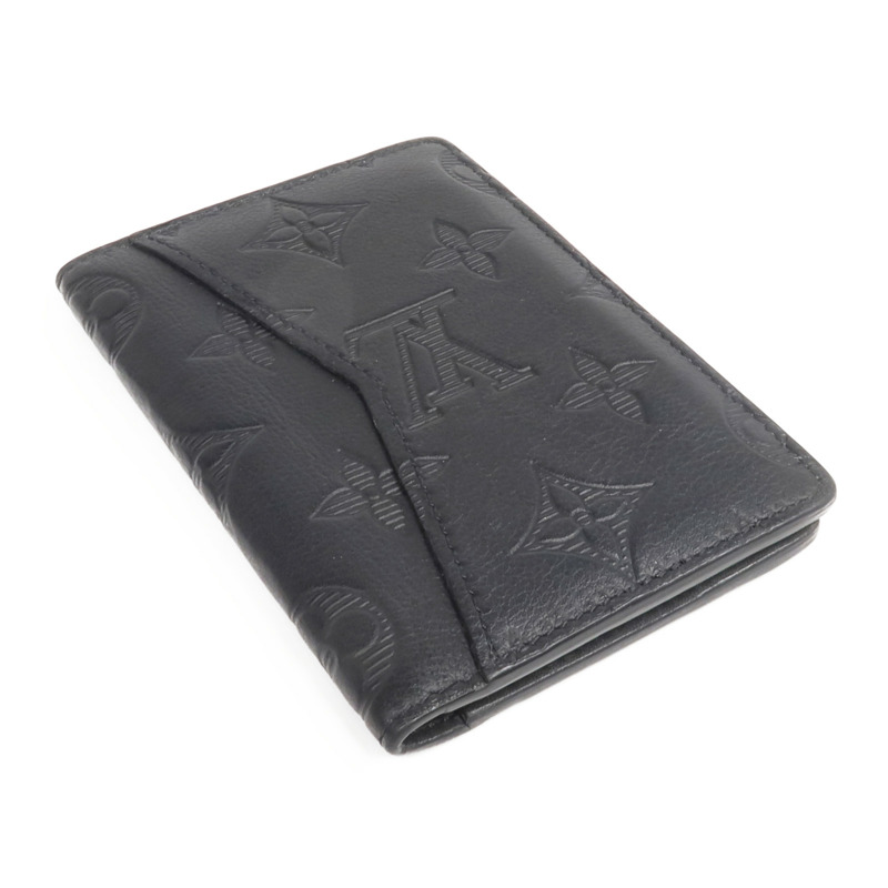 LOUIS VUITTON Monogram Shadow Pocket Organizer卡片套-4
