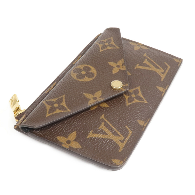 LOUIS VUITTON Monogram Recto Verso金扣卡片套-3