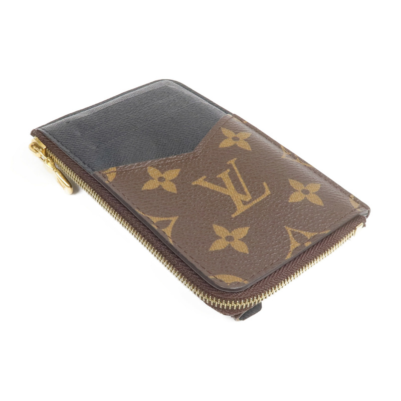 LOUIS VUITTON Monogram Recto Verso金扣卡片套-4