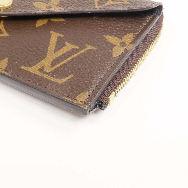 LOUIS VUITTON Monogram Recto Verso金扣卡片套-6