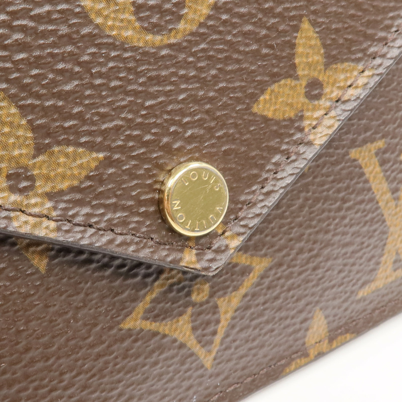 LOUIS VUITTON Monogram Recto Verso金扣卡片套-11