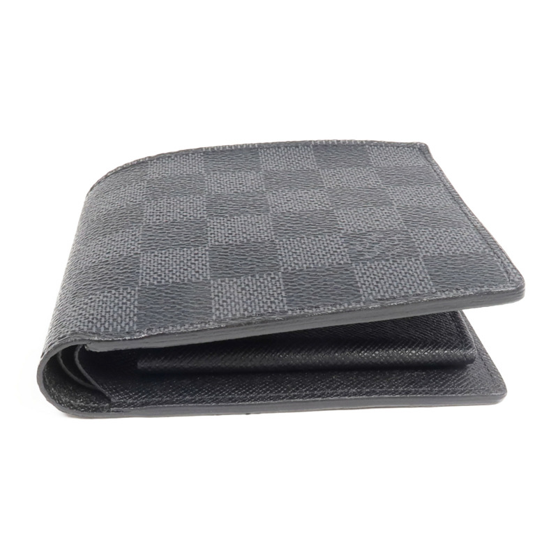 LOUIS VUITTON Damier Graphite Marco錢包-5