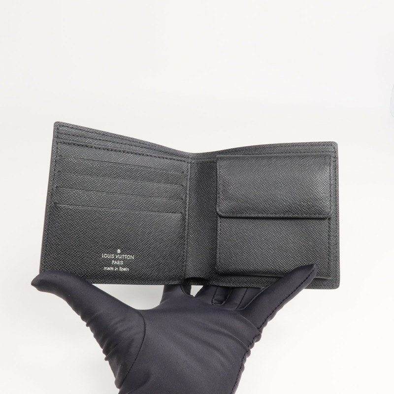 LOUIS VUITTON Damier Graphite Marco錢包-6