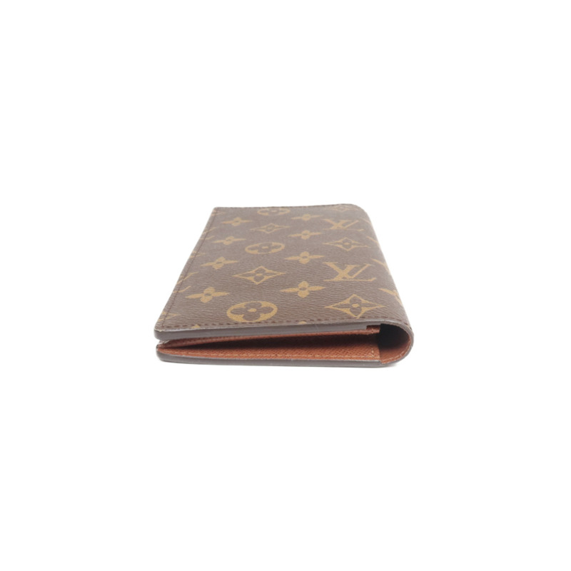 LOUIS VUITTON Monogram Brazza Wallet金扣長錢包-5