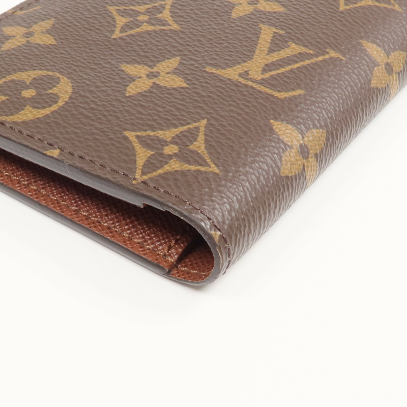 LOUIS VUITTON Monogram Brazza Wallet金扣長錢包-6