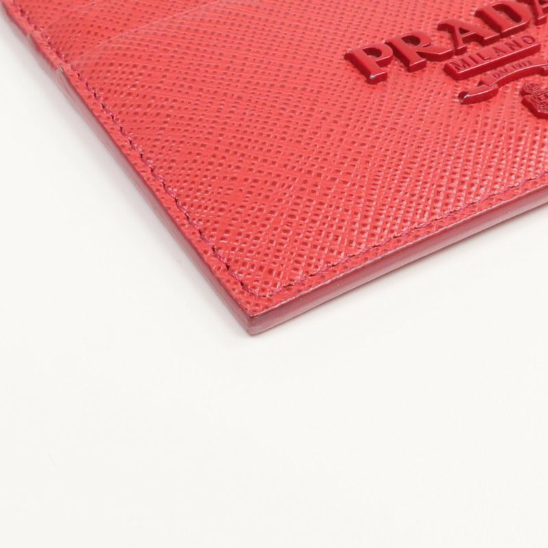 PRADA 牛皮皮革Card Case卡片套-7