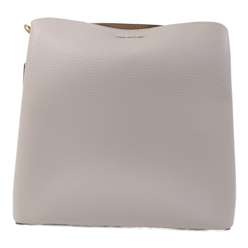 COACH 牛皮皮革Shoulder Bag金扣手挽袋-1