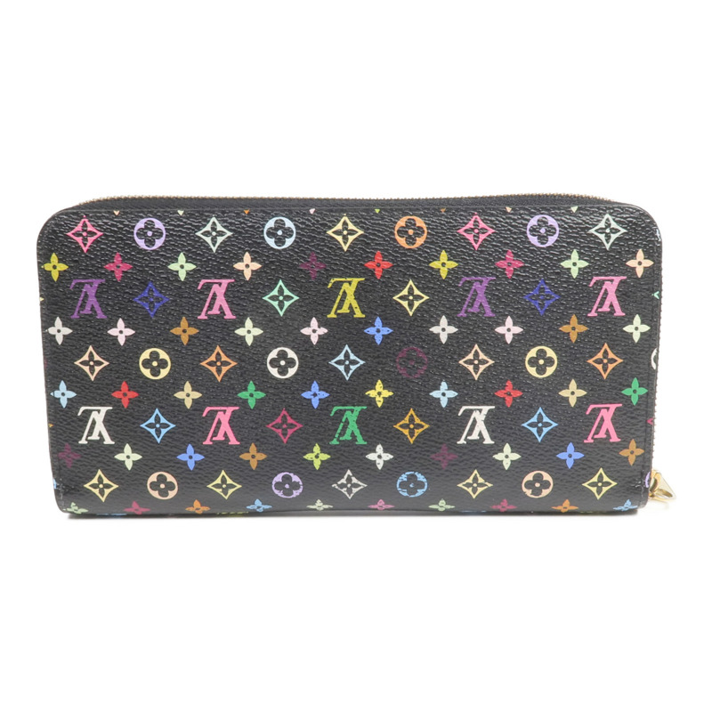 LOUIS VUITTON Monogram Multicolore Zippy Long Wallet金扣長錢包-1