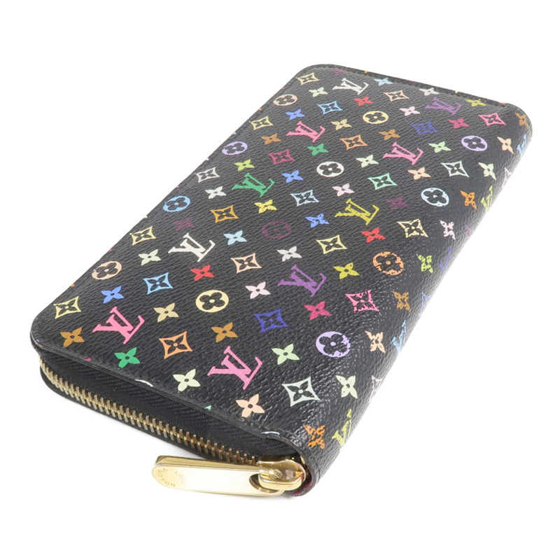LOUIS VUITTON Monogram Multicolore Zippy Long Wallet金扣長錢包-3