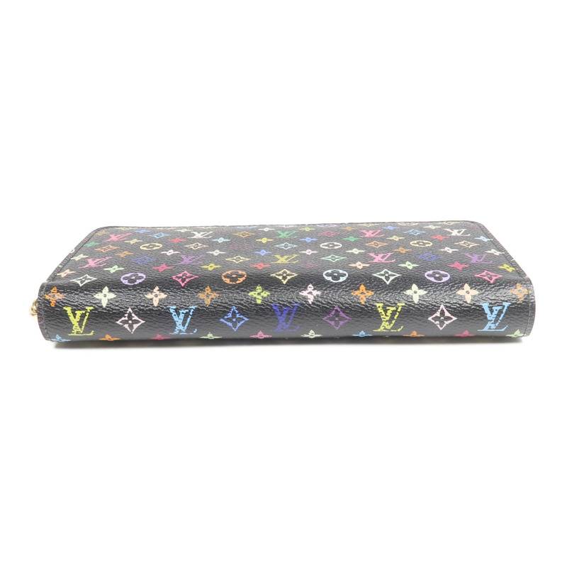 LOUIS VUITTON Monogram Multicolore Zippy Long Wallet金扣長錢包-5