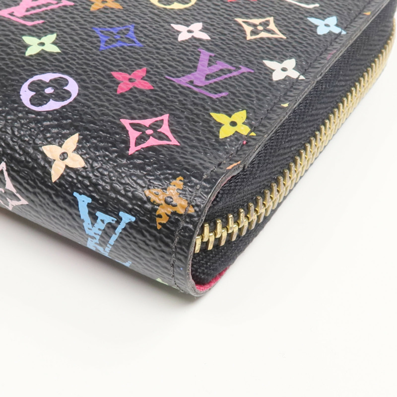 LOUIS VUITTON Monogram Multicolore Zippy Long Wallet金扣長錢包-6