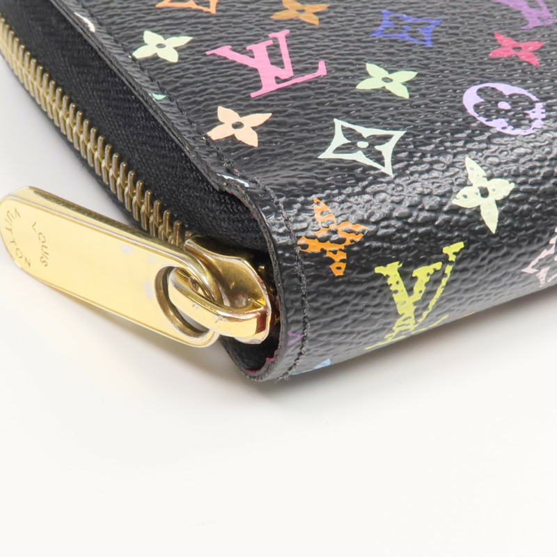 LOUIS VUITTON Monogram Multicolore Zippy Long Wallet金扣長錢包-7