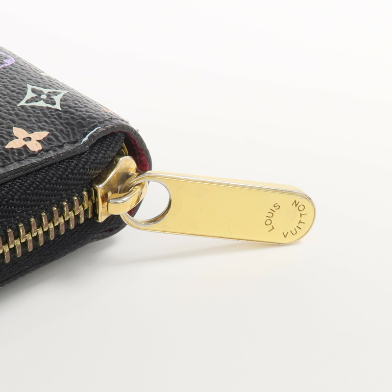 LOUIS VUITTON Monogram Multicolore Zippy Long Wallet金扣長錢包-10