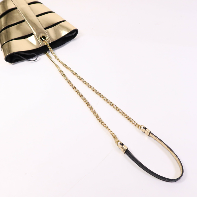 Salvatore Ferragamo 麂皮/牛皮皮革Shoulder Bag金扣肩背袋-7