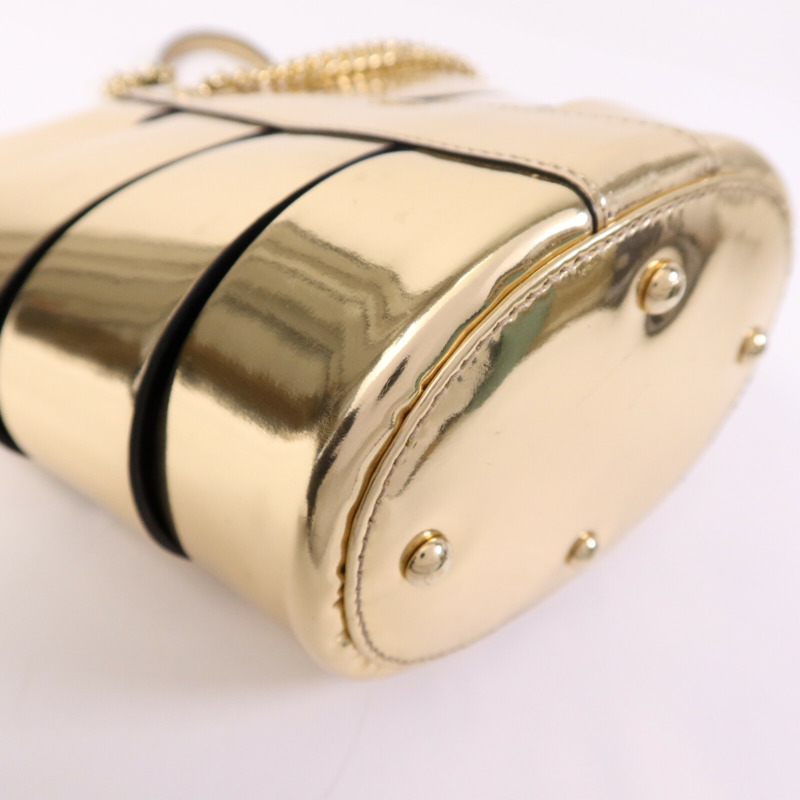 Salvatore Ferragamo 麂皮/牛皮皮革Shoulder Bag金扣肩背袋-10
