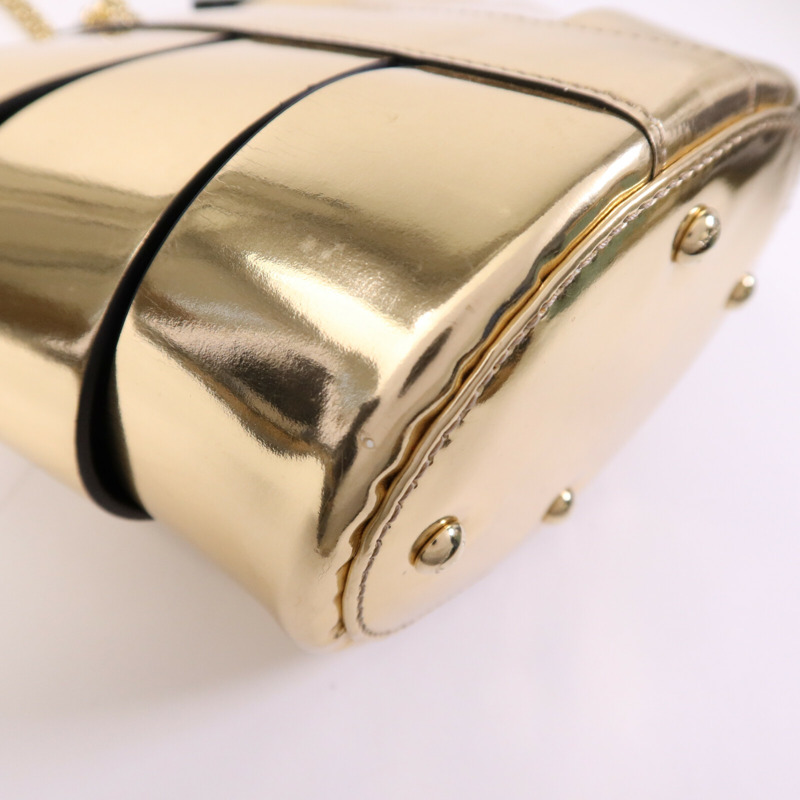 Salvatore Ferragamo 麂皮/牛皮皮革Shoulder Bag金扣肩背袋-12