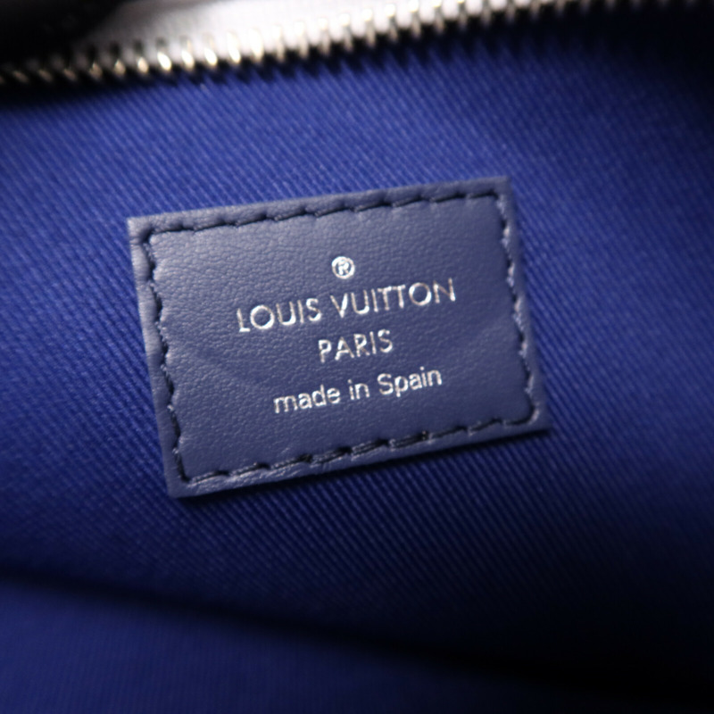 LOUIS VUITTON Monogram Watercolour Weekend Tote GM銀扣手挽肩背兩用袋-5