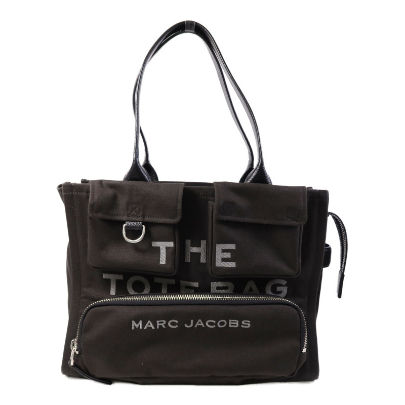 MARC BY MARC JACOBS 帆布Tote Bag銀扣手挽袋-0