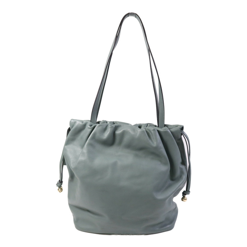 COACH 牛皮皮革Tote Bag金扣手挽袋-1