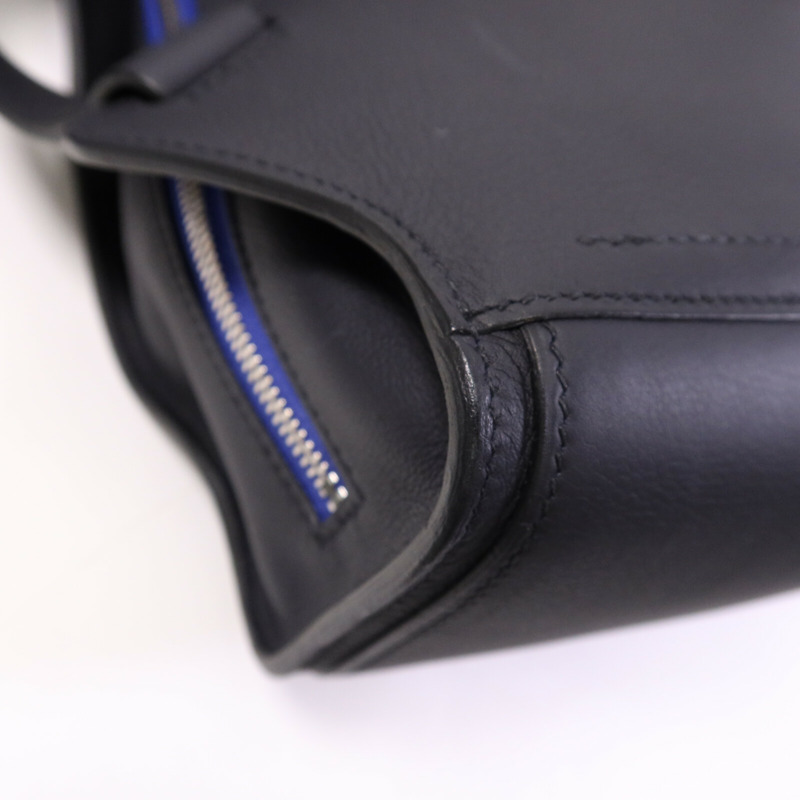 HERMES Swift皮革City Backpack 27銀扣背包Blue Nuit-12