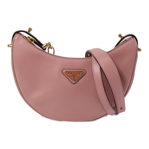 PRADA 牛皮皮革Arque金扣手挽肩背兩用袋