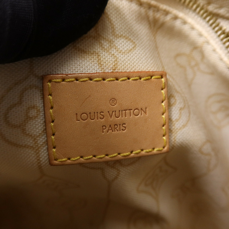 LOUIS VUITTON Damier Azur Speedy Boudouliere 25金扣手挽肩背兩用袋-5