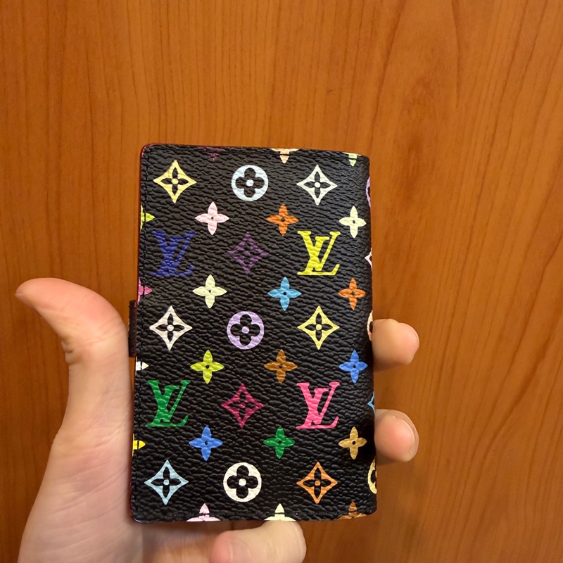 LV 黑彩隨身筆記本-4