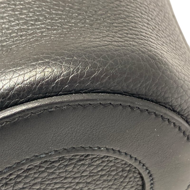 HERMES 愛馬仕 IN THE LOOP 18 手提包  黑色 銀扣 B刻-6