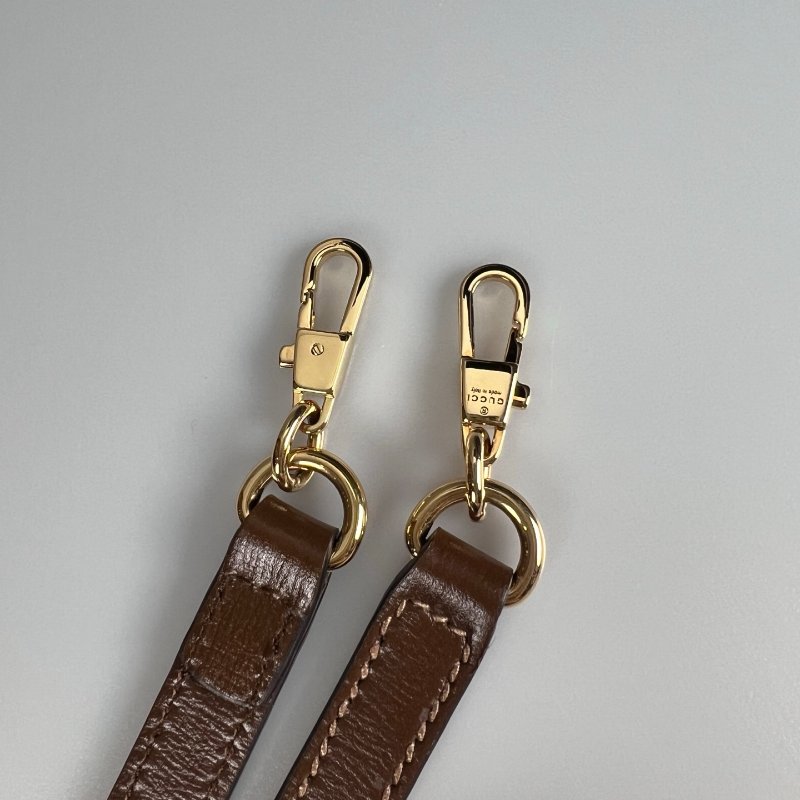 GUCCI 671623  咖老花琴譜包-7