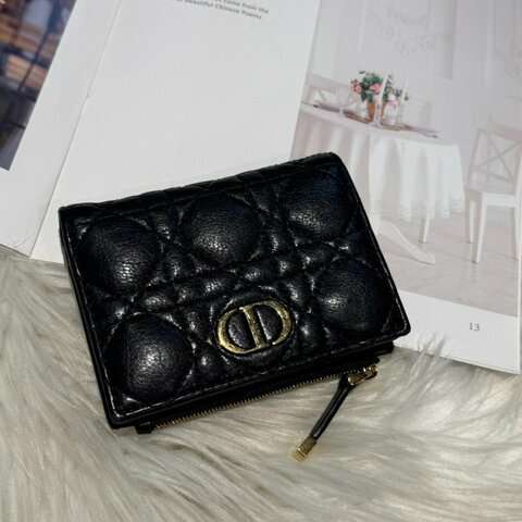 DIOR 藤格紋短夾