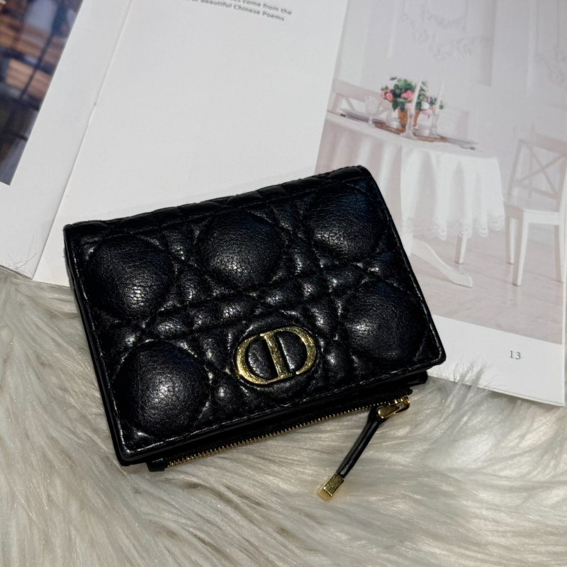 DIOR 藤格紋短夾-0