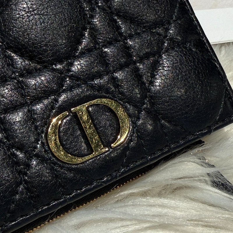 DIOR 藤格紋短夾-8