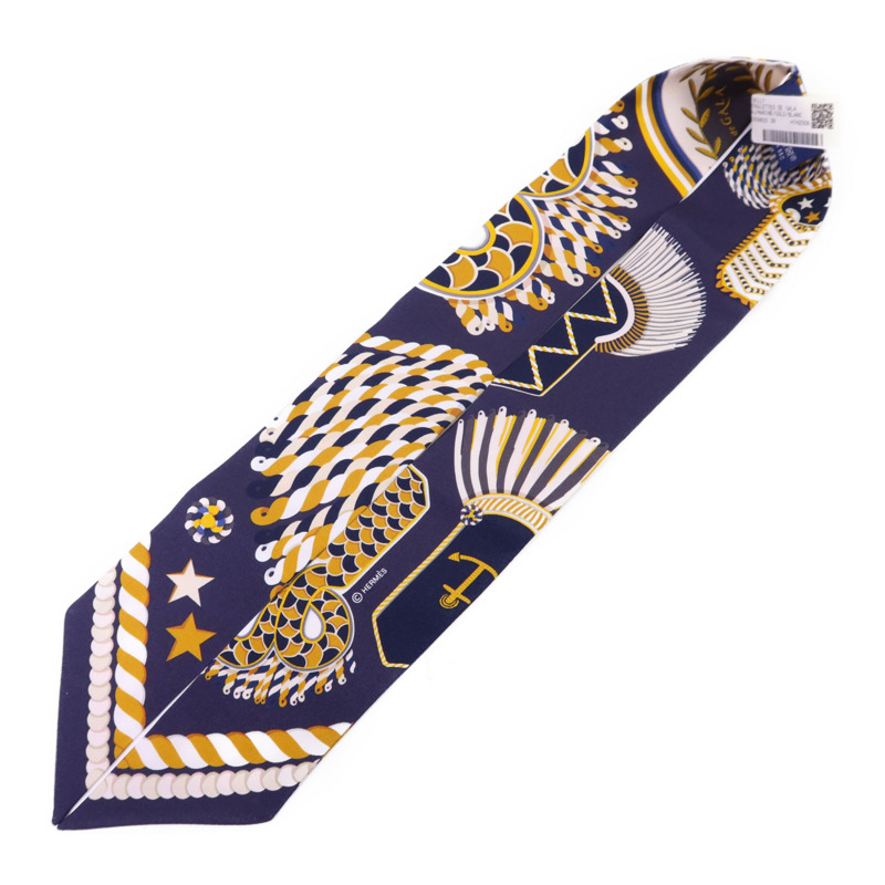 HERMES 絲質Twilly絲巾-2