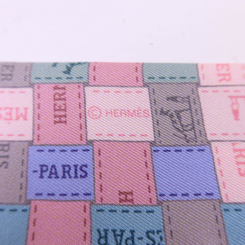 HERMES 絲質Twilly絲巾-5