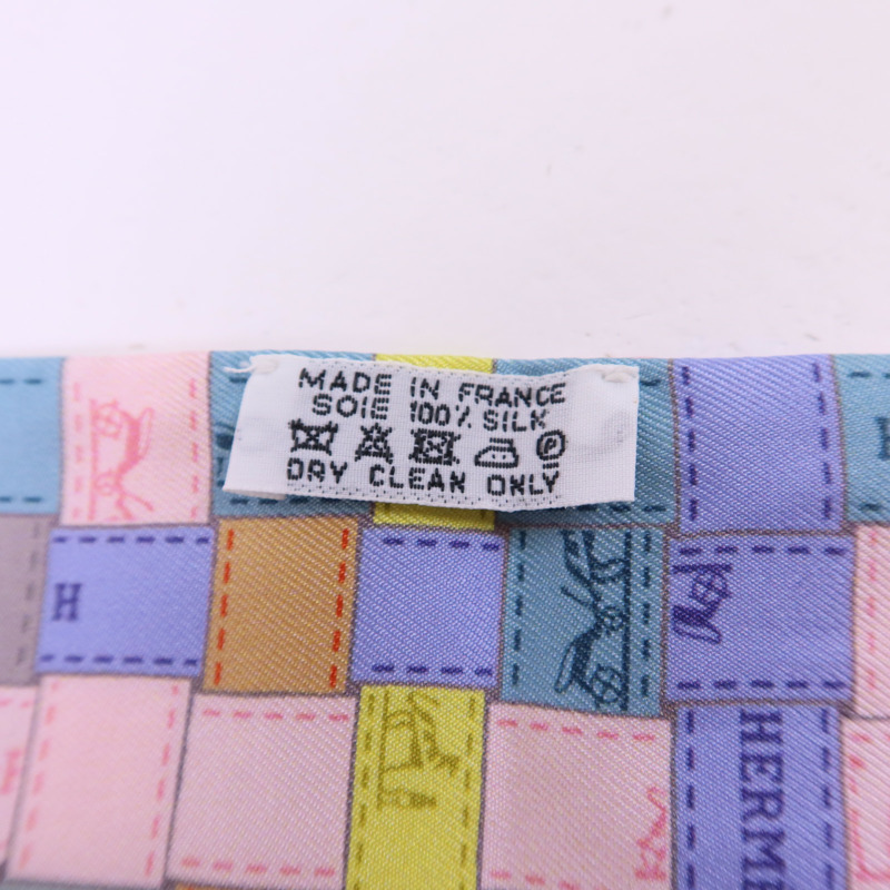 HERMES 絲質Twilly絲巾-6