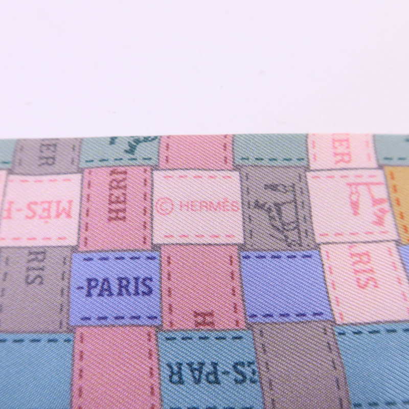 HERMES 絲質Twilly絲巾-5